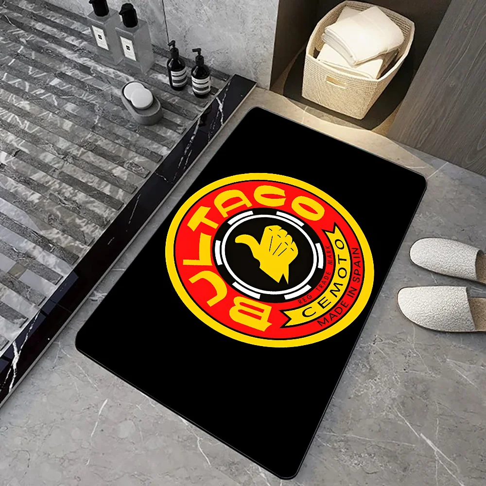 1pc Bultaco Cemoto Floor Mat Doormats Home Carpet Foot Mat Bathroom Absorbent Mats Anti-Slip Mats Home Decor