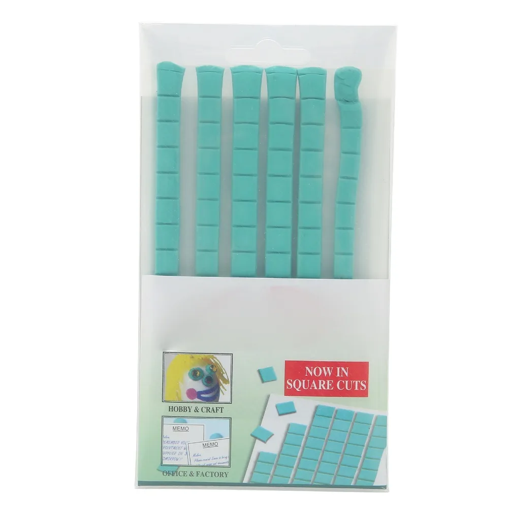96 pieces per pack Green Nail Art Glue Clay Non-marking And removable Multipurpose use Tacky Putty Reusable feature