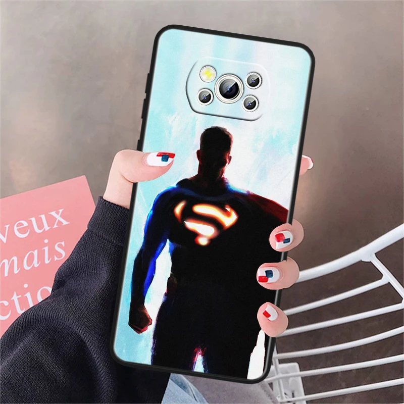 Cool Batman Superman For Honor V20 10i 10X 9S 9X 9C 9A 8X 8C 8A 7S Magic 5 Lite Pro MAX Black Soft Phone Case