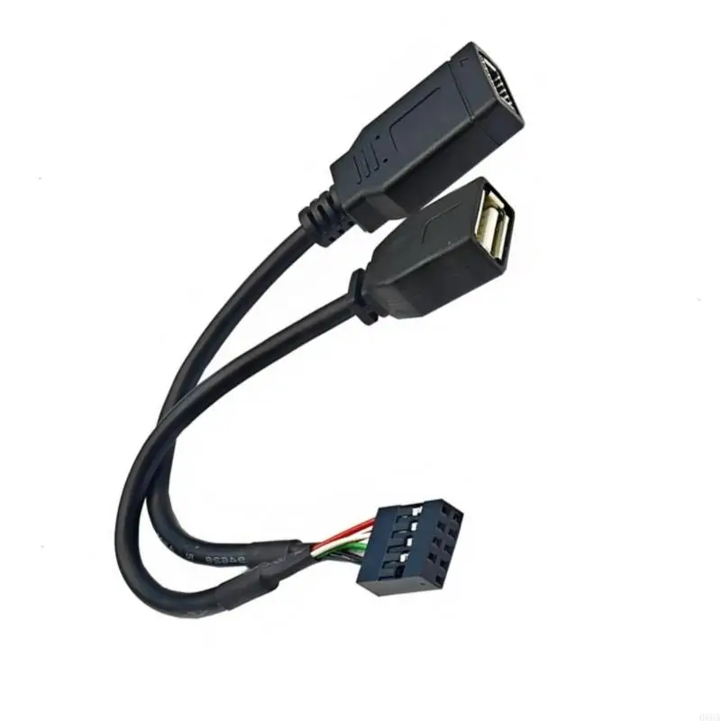 USB2.0 9pin da femmina a USB+tipo E Chiave cavo tipo C Convertitore Cavo 066A