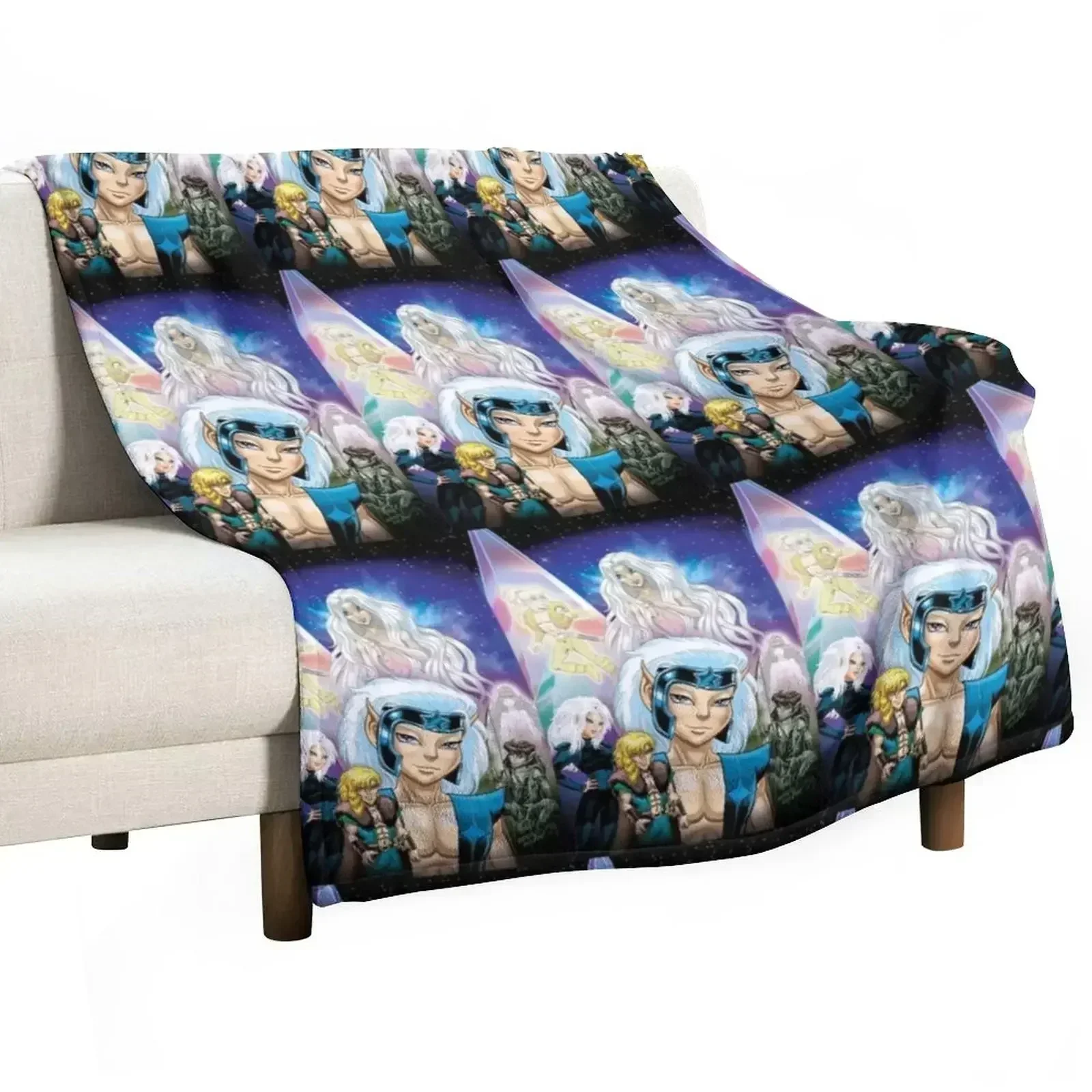 

ElfQuest: Stargazer's Hunt (Linens and Textiles) Throw Blanket Bed Fashionable Sofa Throw Beautifuls Polar Blankets