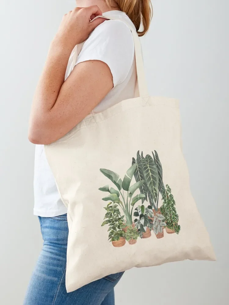 

House Plants Illustration 16 Tote Bag eco pack Lady bags Customizable tote bag Women's shopper bag