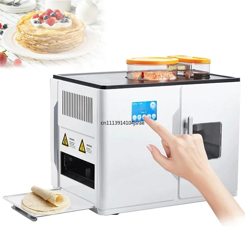 Fully Automatic Electric Roti Maker Household Chapati Flatbread Tortilla Making Machine Kitchen Cooking Appliance