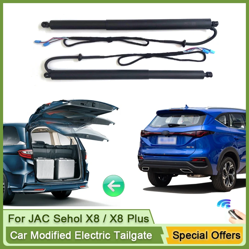 For JAC Sehol X8/X8 Plus 2021~2024 Car Electric Tailgate Tail Gate Strut Vehicle Power Rear Door Lifting System Kit for Trunk