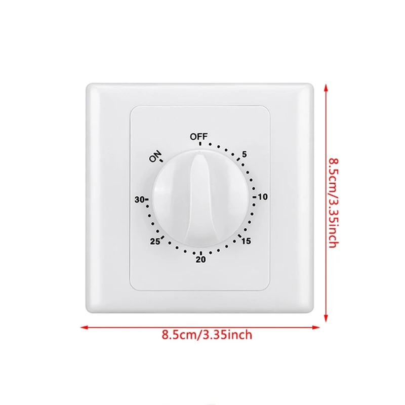 Mechanical Time Switch Light Switch Socket Countdown Timer 220V Switch Digital Timer Control Switch Socket Cover Plate