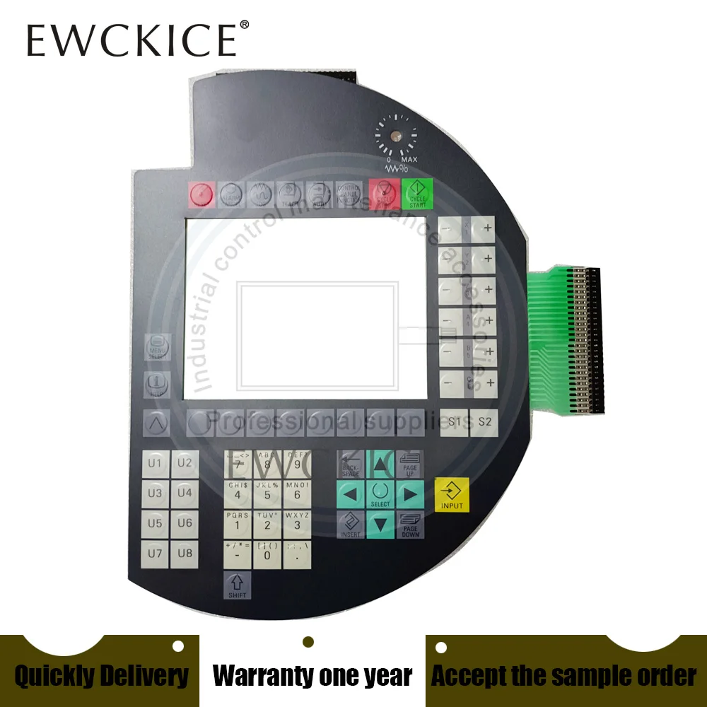 HT6 HMI 6FC5403-0AA10-0AA0 6FC5403-0AA10-0AA1 PLC Membrane Switch keypad keyboard