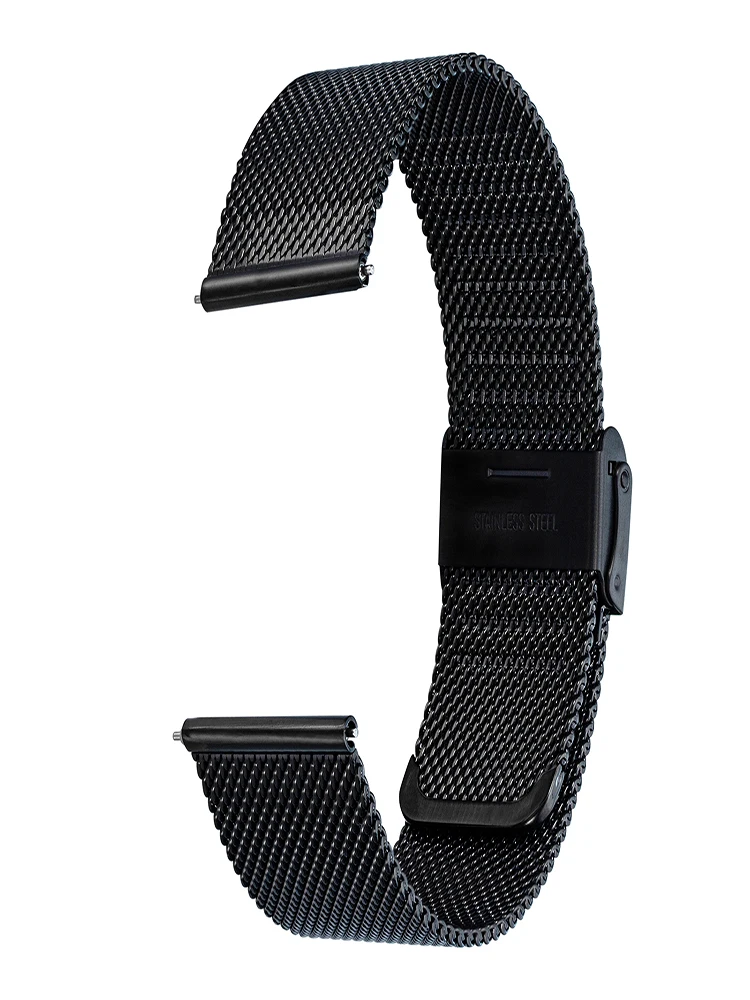 Quick Release 20mm Gold Uhr Strap für Männer 316L Edelstahl Band 22mm Mesh Wasserdichte Milanese Armband Uhr zubehör