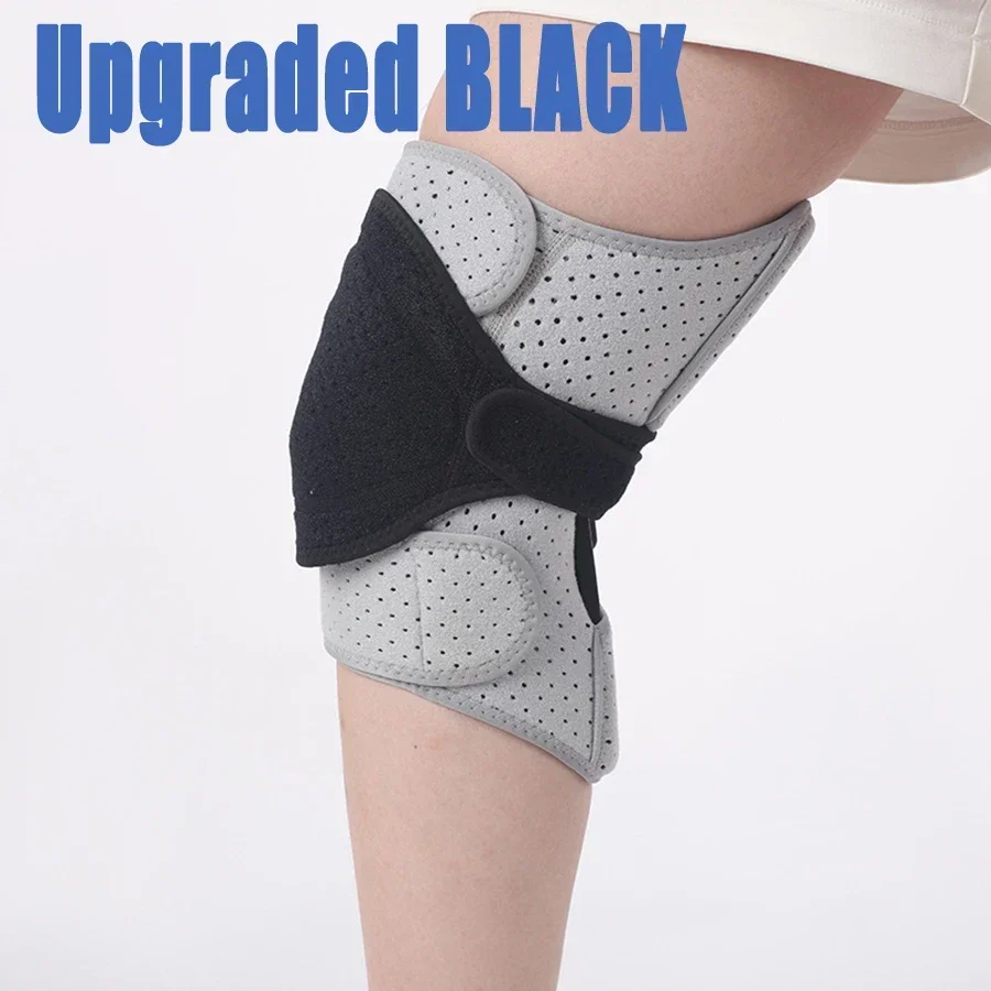 

Breathable Mesh Knee Support Brace with Powerful Rebound Springs,Hook&Loop Closure For Running,Cycling & Hiking