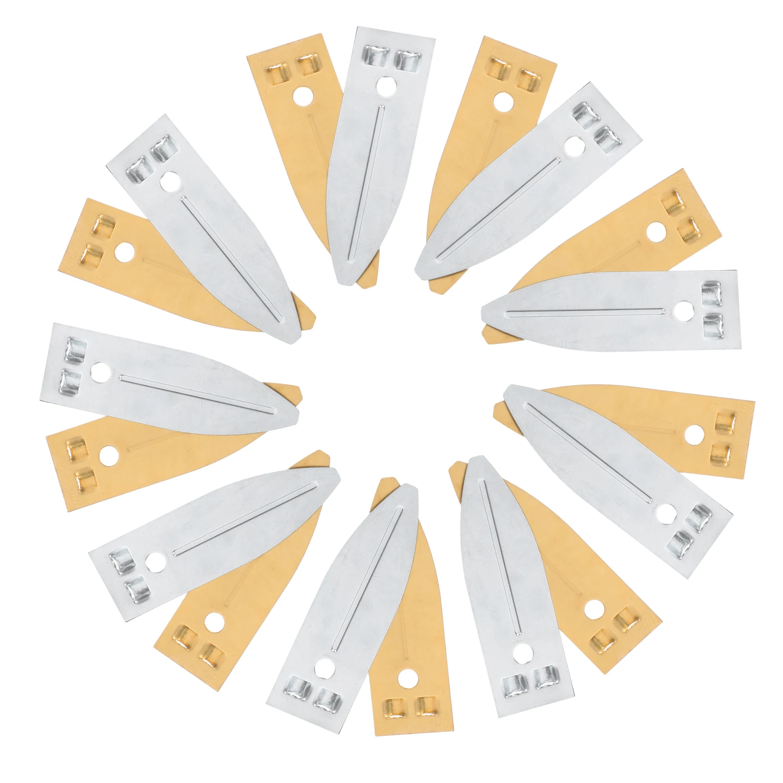 

Zinc Copper Electrode Sheets Fruit Experiment Strips For Physics Science Stem Kit Durable Conductive Educational