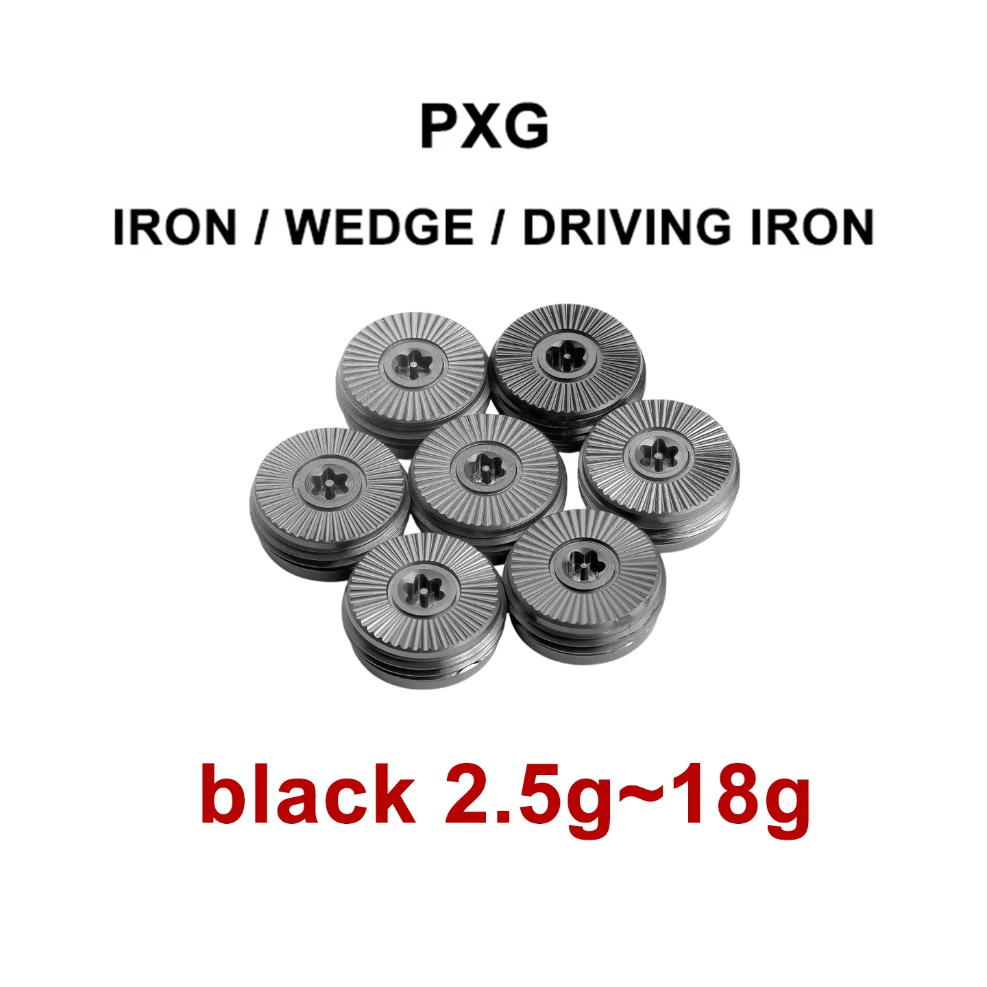 Irons & Wedges & Driving Iron 2.5G~18G Weight Screws Pxg Gen4 Gen5 Gen6 Gen7 0317X 0317t 0317Cb 0311 t P Xp Sugar Daddy