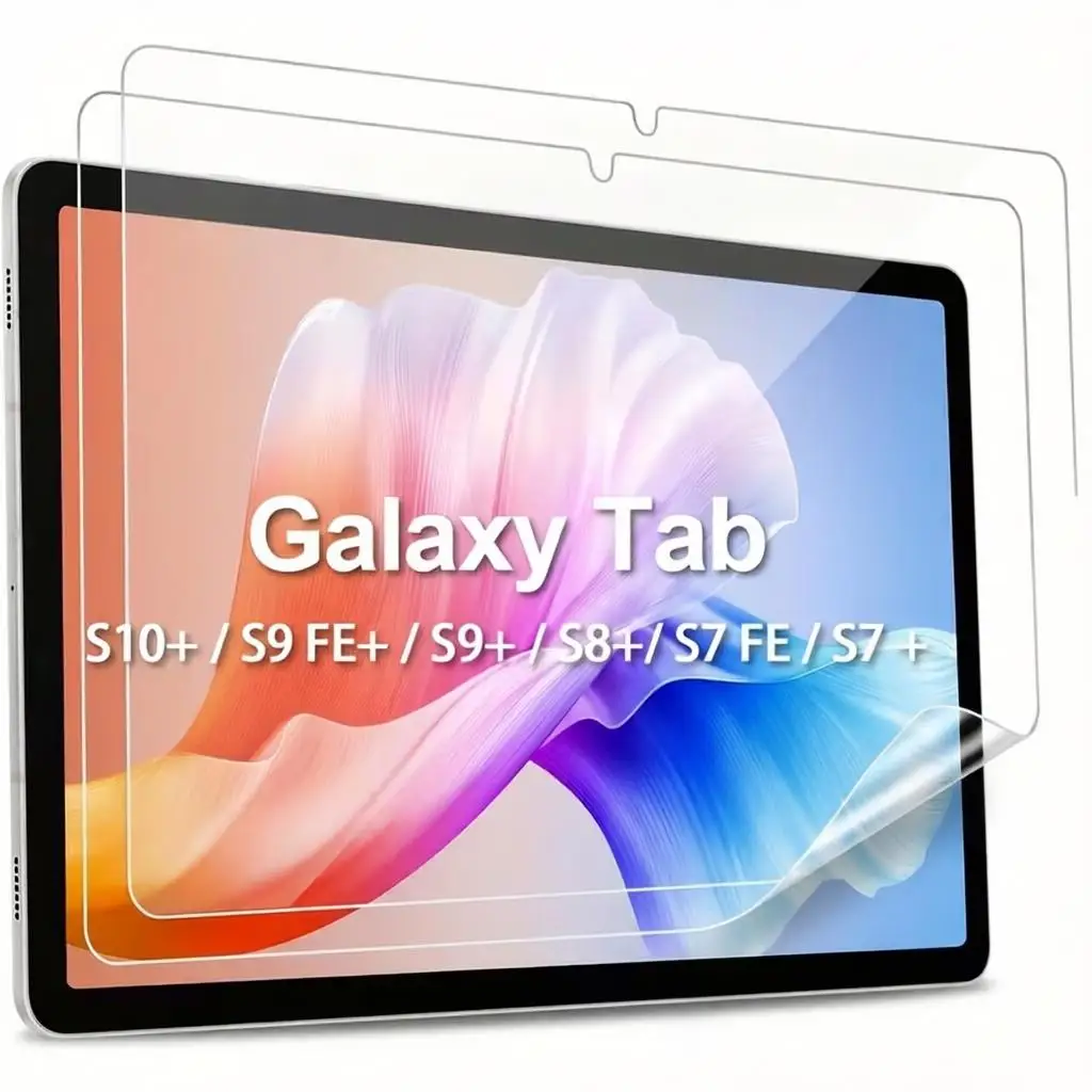 2Pcs Soft Paper Screen Protector For Samsung Galaxy Tab A7 A8 A9 Tab A11 Plus Like Writing On Paper Not Glass Film