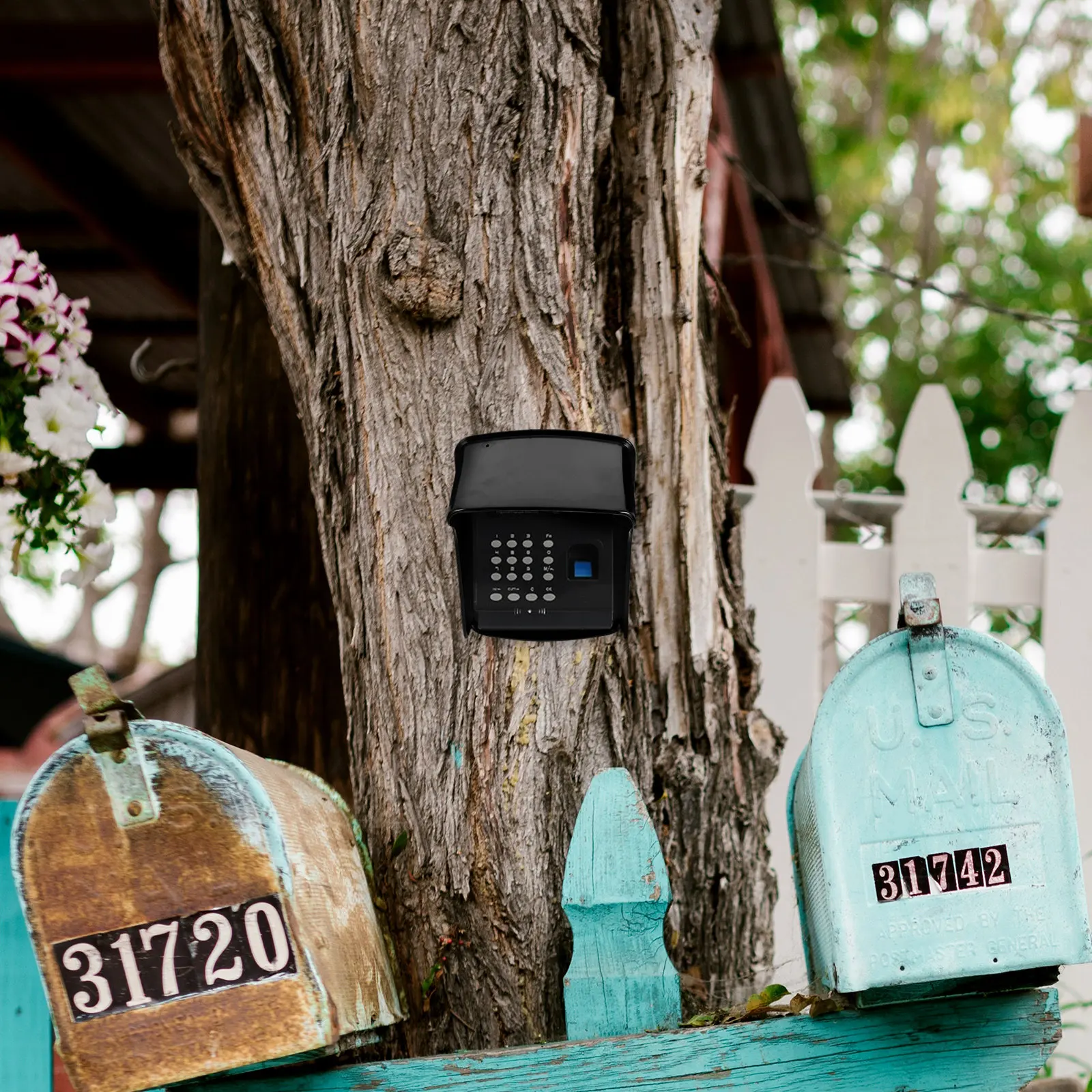 1Pcs Access Control Machine Rainproof Cover Waterproof Protector for Doorbell Fingerprint Attendance Machine Wall Mounted