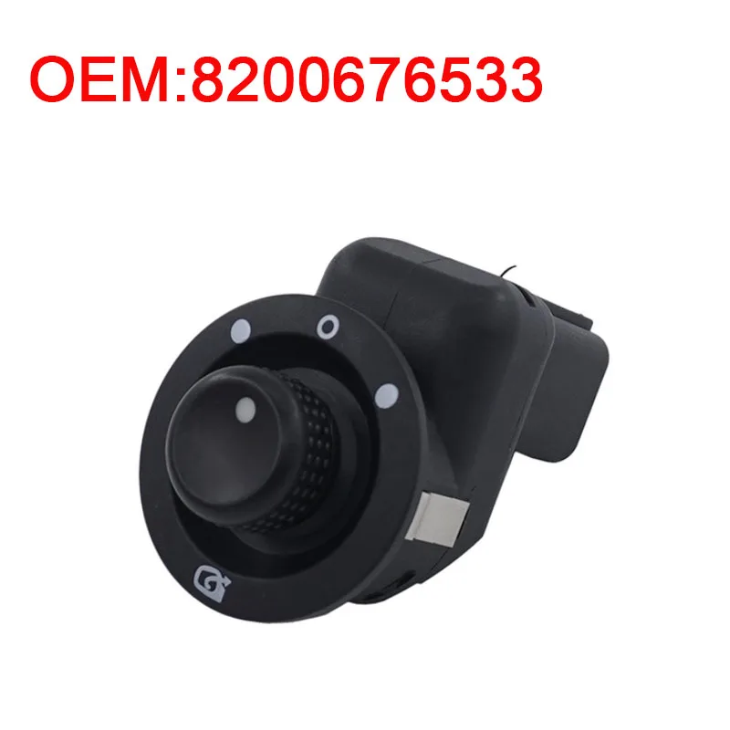 Car Adjust Knob Rear Mirror Control Switch For Renault Clio 3 Mk3 Laguna 2 Scenic Megane 2 Kangoo 8200676533 8200109014