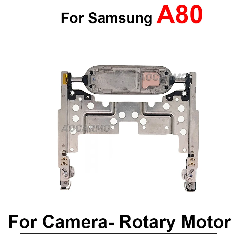 For Samsung Galaxy A80 A805F Camera Flip Bracket Fixed Frame Stand Replacement Part Black Silver Pink Gold Repair