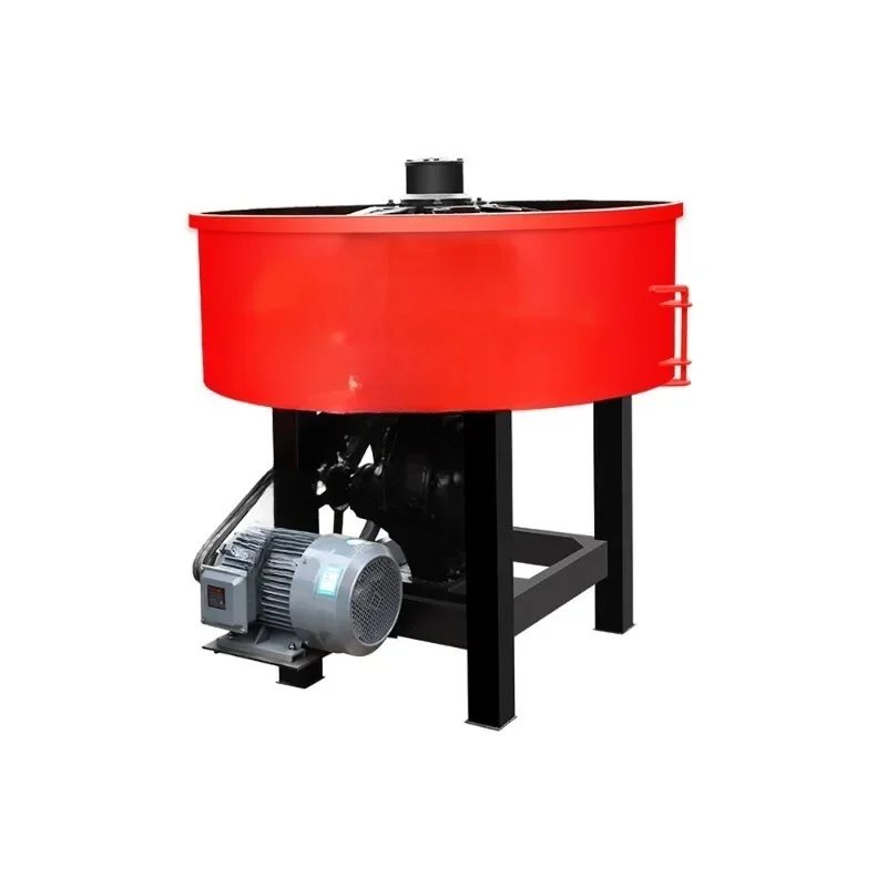 

Vertical flat mixer, forced concrete, cement mortar secondary storage