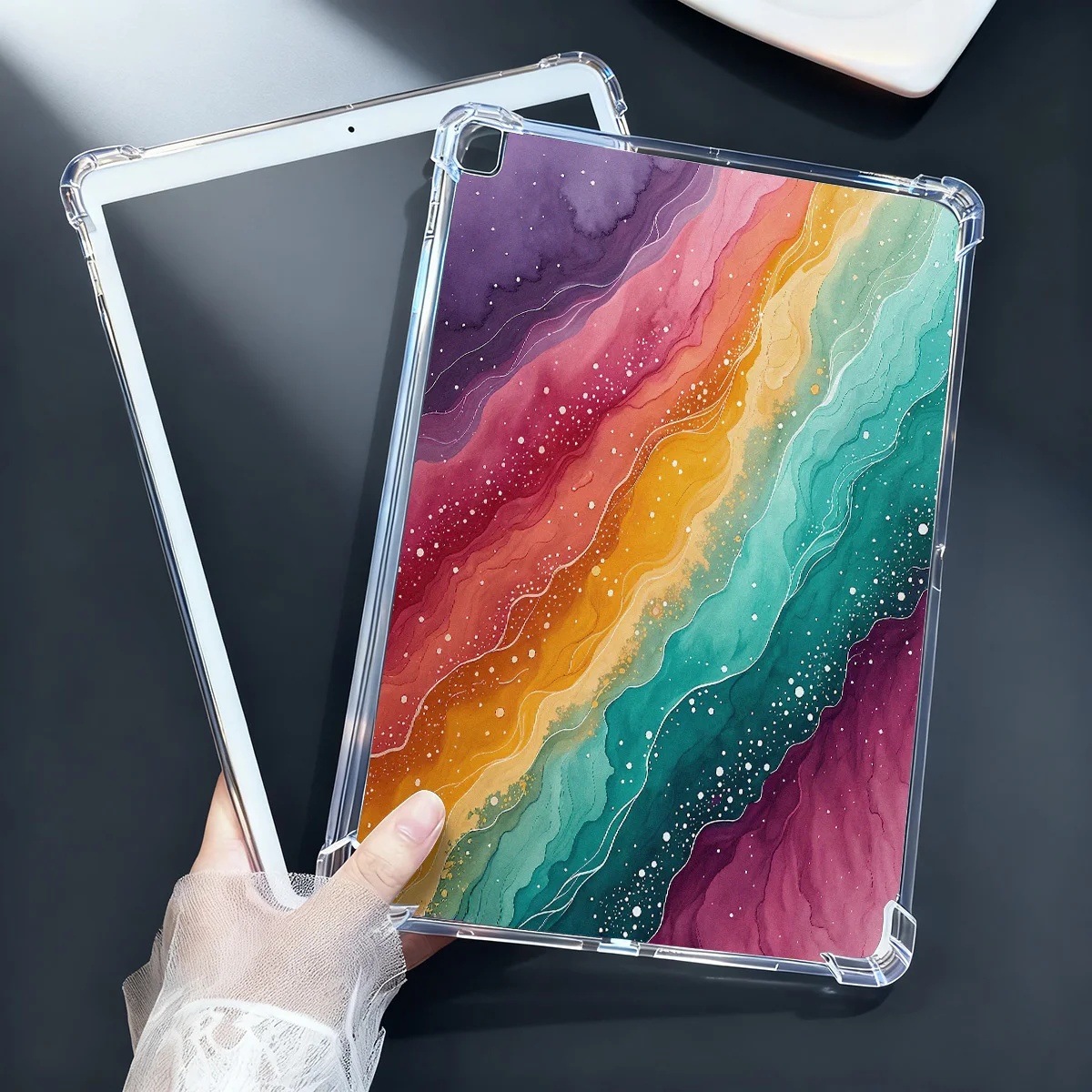 حافظة لجهاز iPad iPad Pro 12.9 13 9.7 10.5 11 'A16 10th Generation 11th 11 10 9 8 7 Air 13 Mini 6 5 4 3 2 1 Cover #4