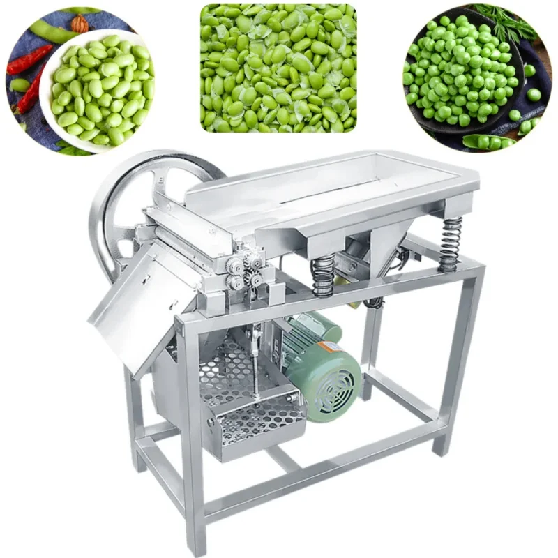 Máquina Peladora de Guisantes Verdes Eléctrica Comercial, Desgranadora de Soja para Edamame y Habas