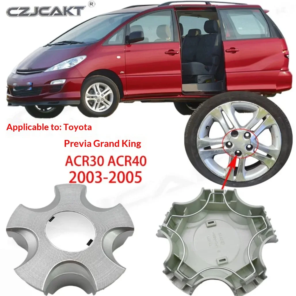 4Pcs Set Wheel Center Cover Hubcap For Toyota Previa Overlord ACR30 ACR40