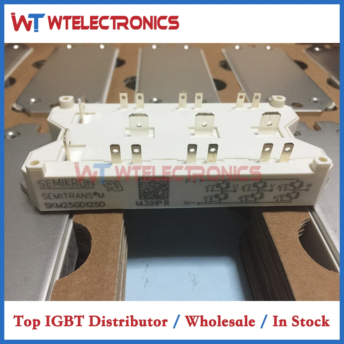 

SKM25GD125D Оригинальный модуль SEMIKRON SKM25GD125D IGBT SKM25GD 125D SKM 25 GD 125D SKM25 GD125D