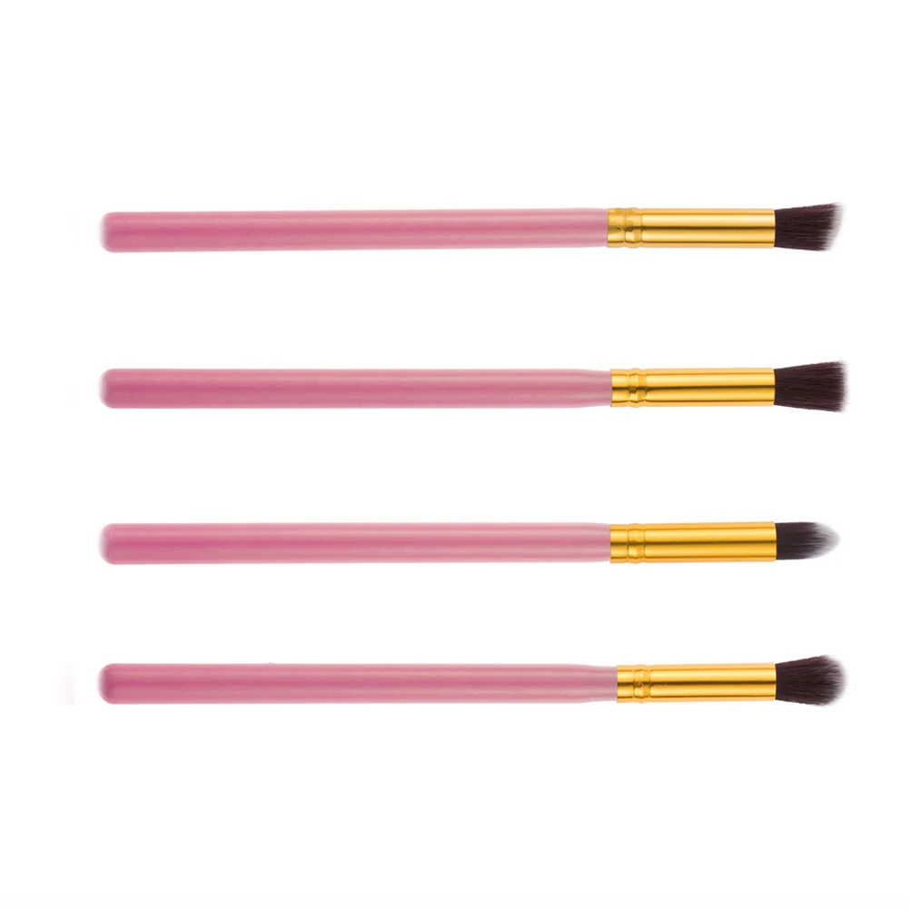 

4 Pcs Eyeshadow Brush Makeup Brushes Make- Kit Make-up Cream Shadowpencil Mix Blending Set