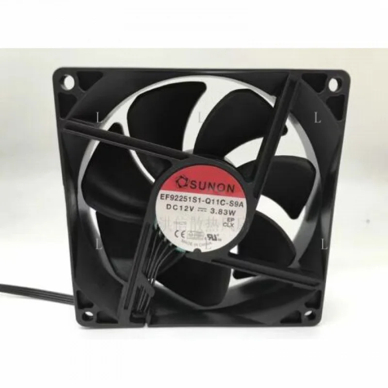 

L 1 шт. для вентилятора SUNON EF92251S1-Q11C-S9A DC12V 3,83 Вт 9225 9 см 4-проводной охлаждающий вентилятор