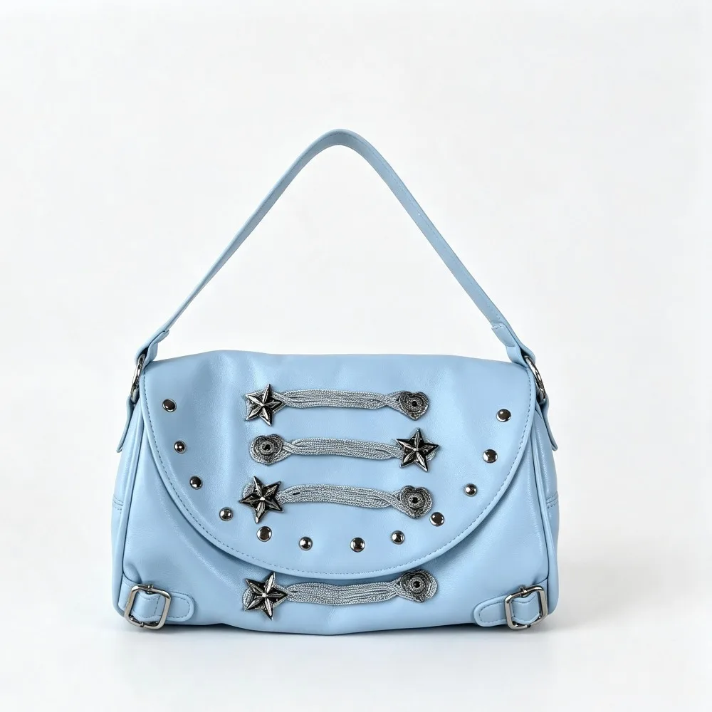 Original Court Style Subculture European and American Retro Underarm Bags Spice Girls Shoulder Bag for Women's Messenger Bag