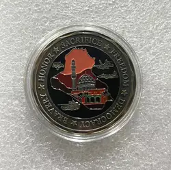 1pcs Operation Iraqi Freedom Iraq War Veteran OIF Challenge Coin E.cx