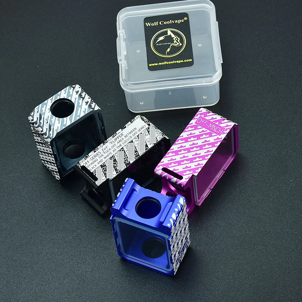 Wolfcoolvape-Monarchy Aluminium Boro Précieux pour SXK BB Billet AIO Box Mod Kit