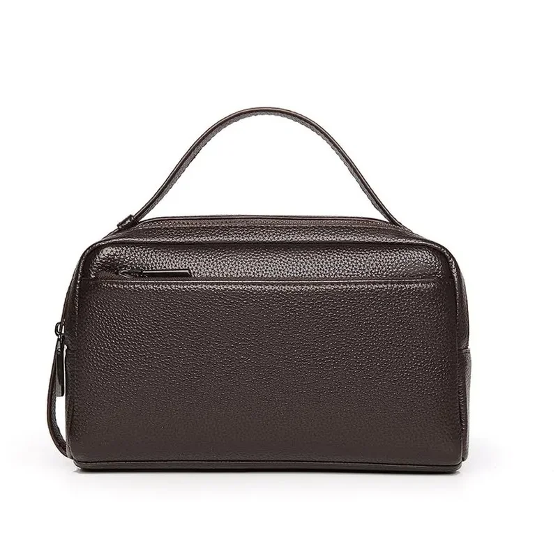 Pu Fashion Men's Clutch Bag Business Large Wallet Wrist Bag Large Coin Purse Storage Bag SAC