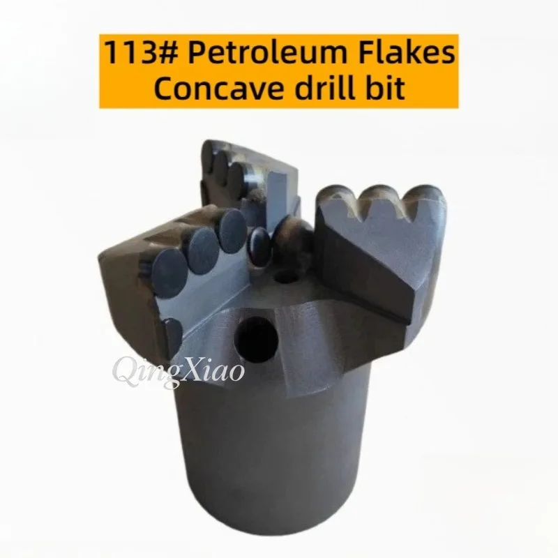 

Alloy Non Core Drill Bit 113 Size PDC Concave Composite Structure For Geological Exploration Wear Resistant Durable Stable