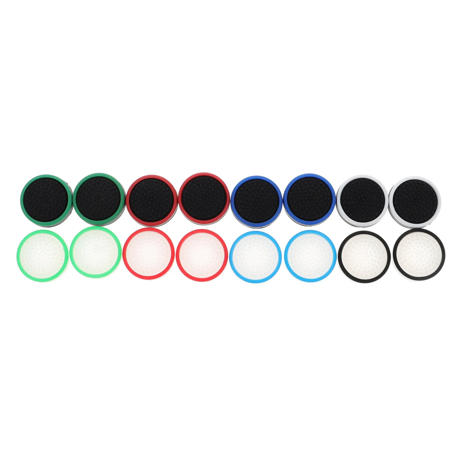 16Pcs Glow Joystick Caps Silicone Thumb Stick Protective Cover for Fine Workmanship Non-Deformable