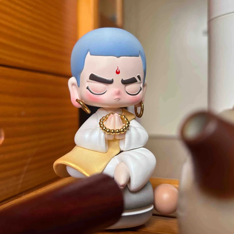 

Kung Fu Blind Box Shaolin Temple Boy Figure Cute Doll Original Cool Designer Toys Art Decoration