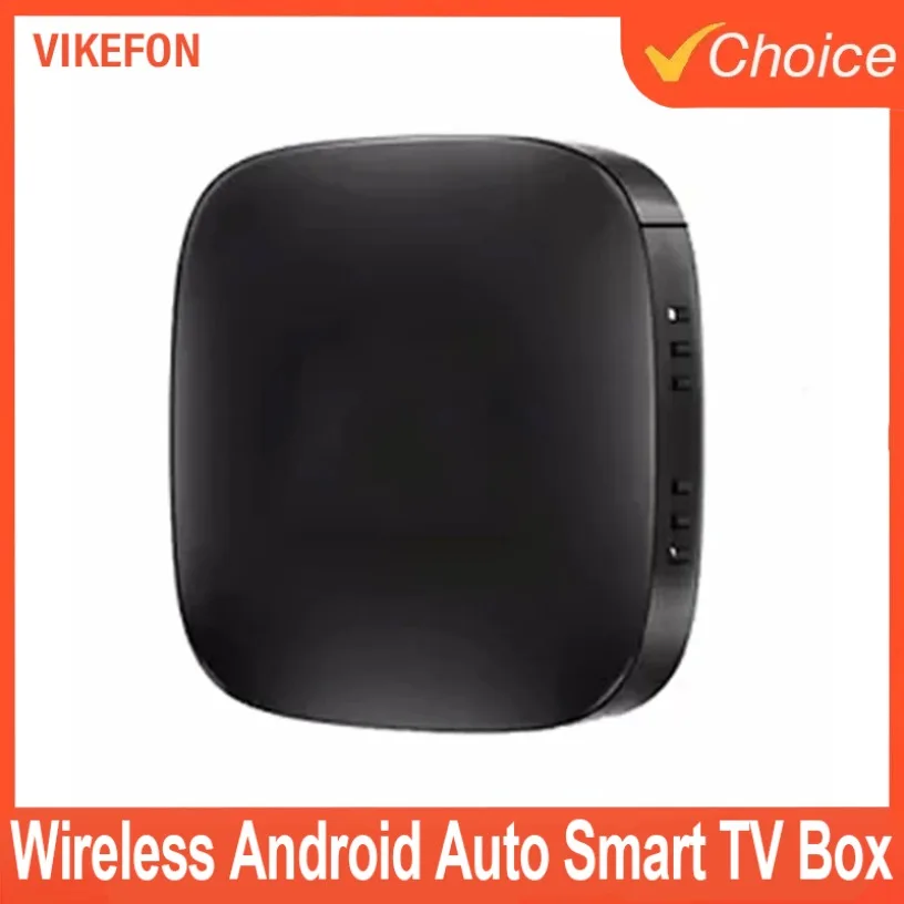 Caja de TV inteligente inalámbrica Android Auto Carplay AI Box Android 13 para Youtube Netflix Toyota Mazda Hyundai Haval GMC Ford MG VW Kia