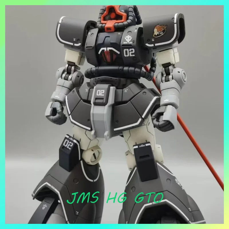 【В наличии】JMS Rick Dom HG GTO 007 1/144 Dom YMS-08B Экспериментальная машина Сборка Модель Меха Фигурки Робот Игрушка Подарок