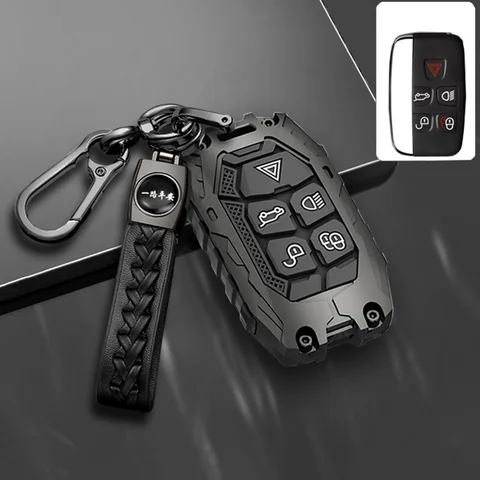 Чехол для дистанционного ключа автомобиля для Land Rover Range Rover Sport Evoque Freelander Velar Discovery 4, Jaguar XE XJ XF, гитара