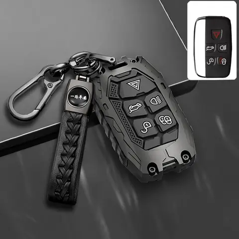 랜드 로버 레인지 로버 스포츠 Evoque Freelander Velar Discovery 4 Jaguar XE XJ XF 기타 용 자동차 원격 키 케이스 커버 셸