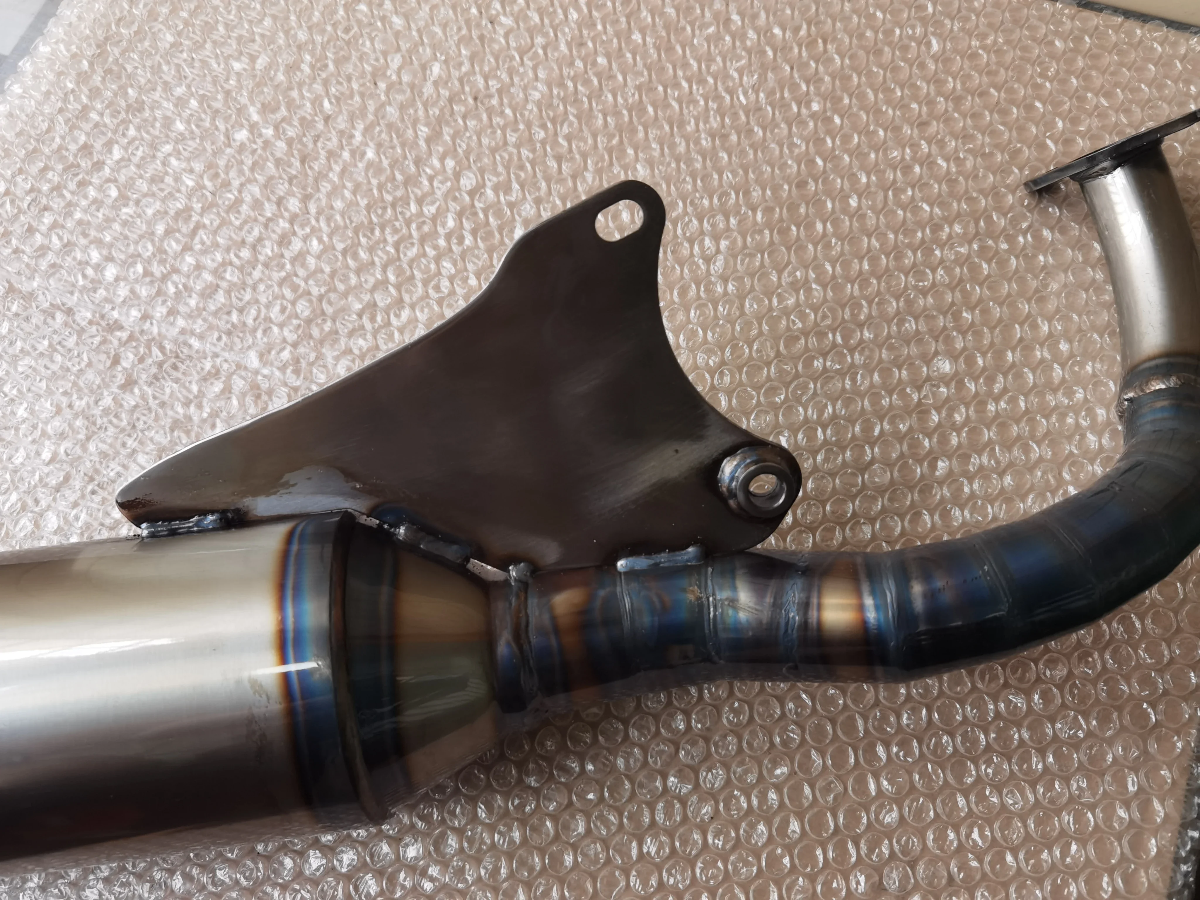 Modified Racing Full Exhaust System For Yamaha JOG2 JOG90 JOG50 JOG 2T EX Poche Scooter Silencer V8