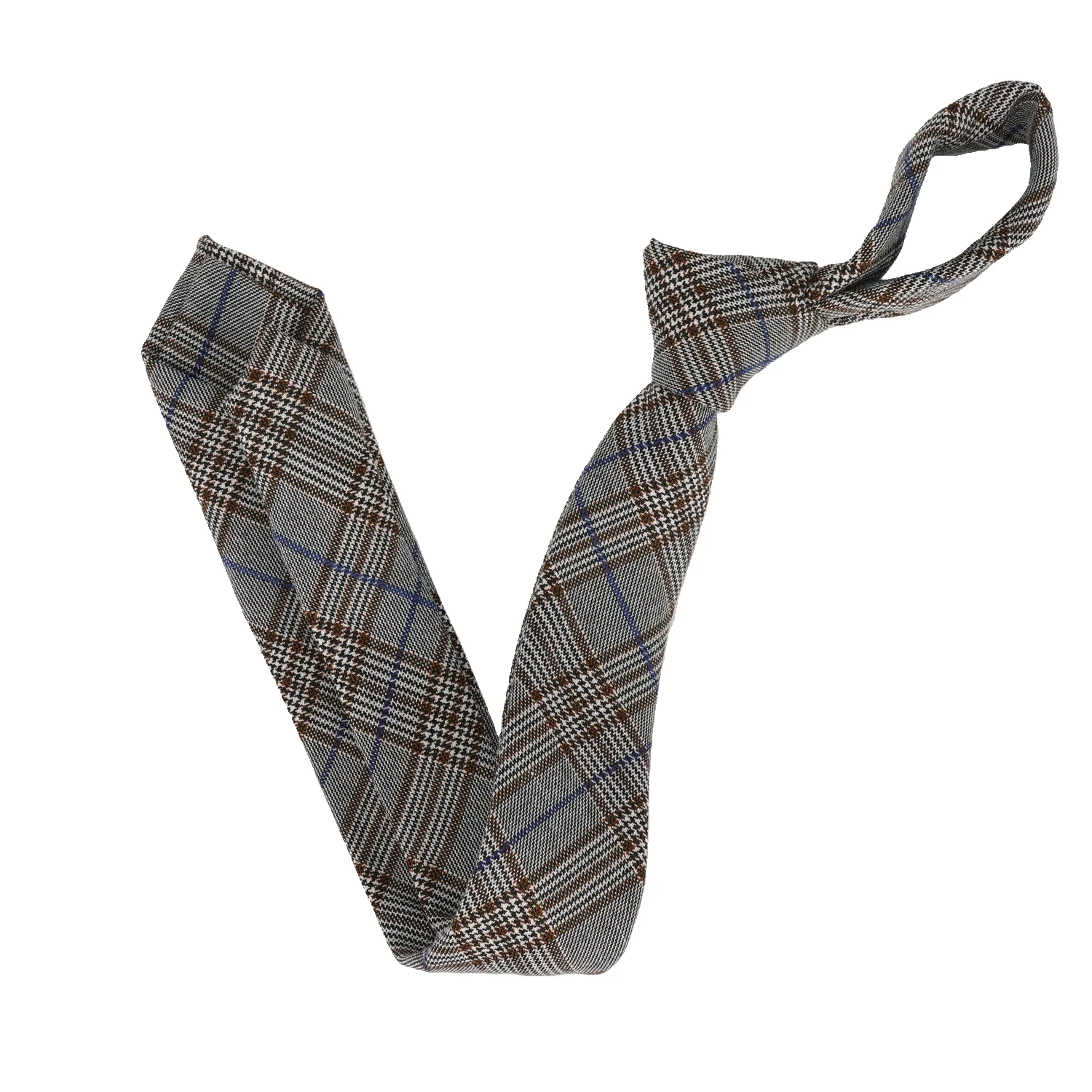 Baumwoll-Krawatten mit Karomuster für Herren und Damen, lässige weinrote gestreifte Krawatte für Hochzeiten, Partys, Jungen und Mädchen, schmale 6 cm Krawatte, Gravatas – Detail 5
