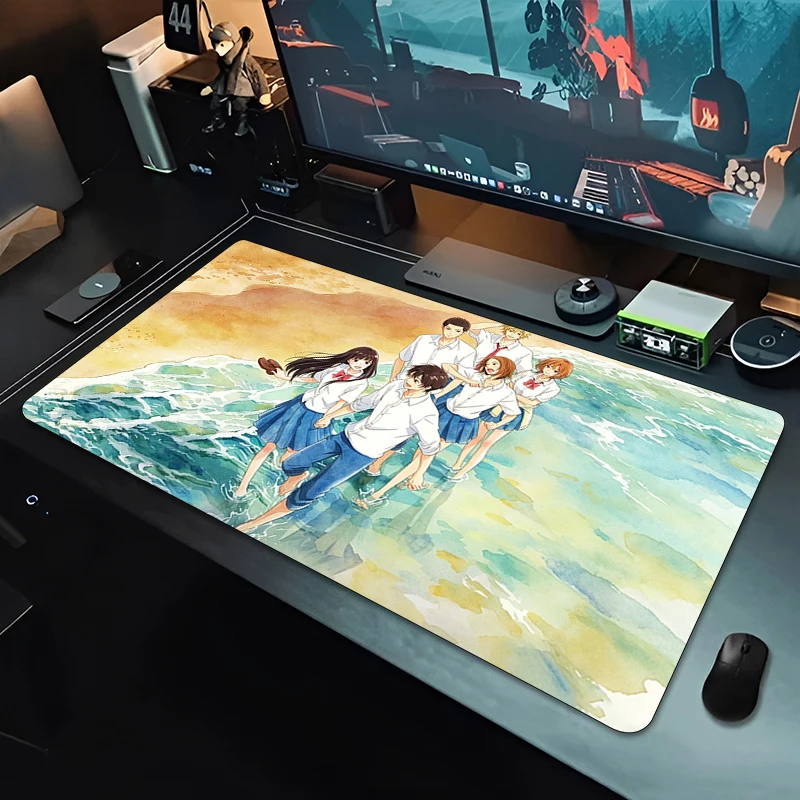Rubber Mouse Pad Gamer Accessories Varmilo Keyboard Pad Kimi ni Todoke Computer Desk Mat Hot Anime Mousepad Gaming Desktop Decor