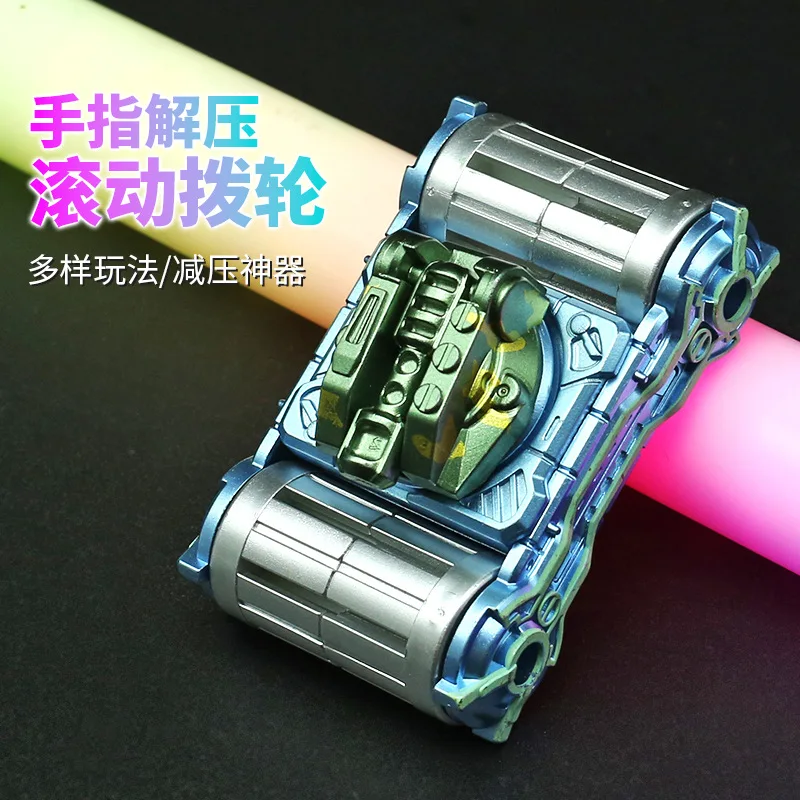 Réservoir forme Fidget Spinner antistress anxiété réservoir en plastique main Spinner EDC Spinner Fidget jouets pour adultes enfants cadeaux