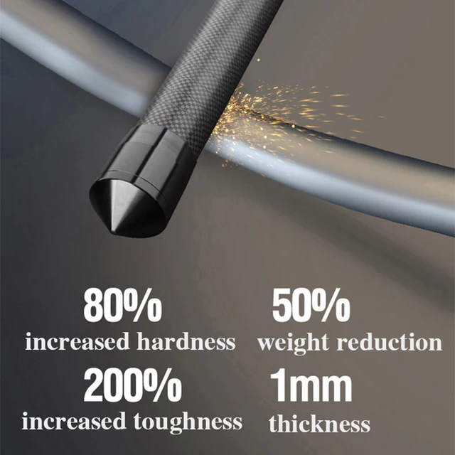 3.1m Carbon Fiber Camping Pole Telescopic Tarp Poles Adjustable Telescope Lightweight Carbon Tent Pole Ultralight 2.4m 4