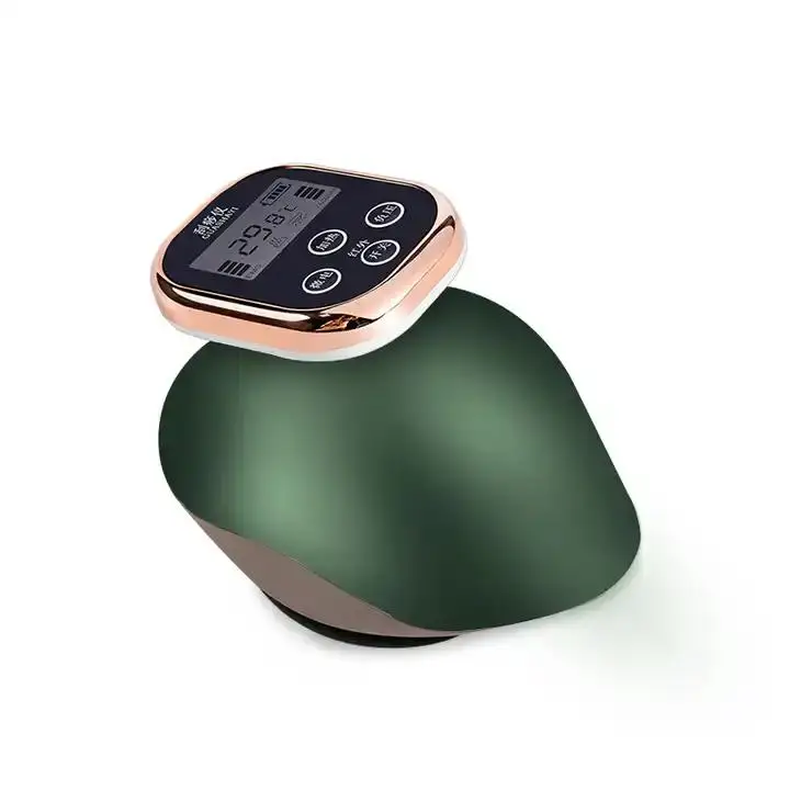 

Mini Portable Rechargeable Therapy Smart Electric Cupping Heating Vibration Massage Gua Sha Cupping Massager Machine