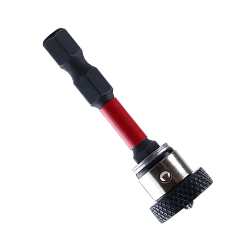 1/5PCS 50mm 마그네틱 스크루 드라이버 비트 석고 보드 포지셔닝 스크루 드라이버 비트 포지셔닝 건식 벽 스크루 드라이버 비트 세트