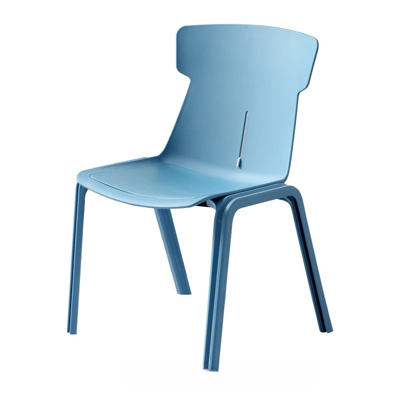 

All plastic hotel press conference row chairs overlap student concise reading chairs