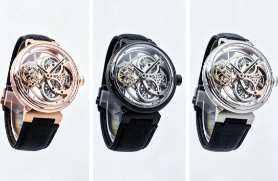 Top Sapphire Case Flying Coaxial Tourbillon Men's Mechanical Watch