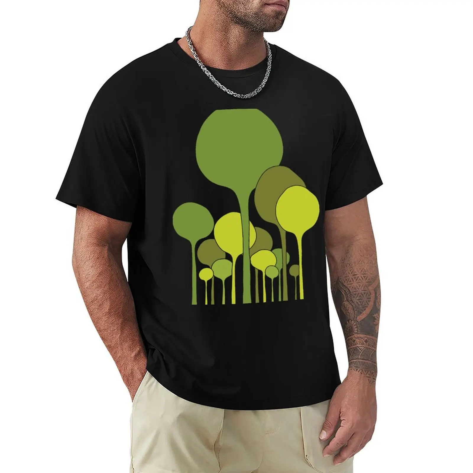 

Green Palette T-Shirt Cool Feeling Summer Tee Shirt