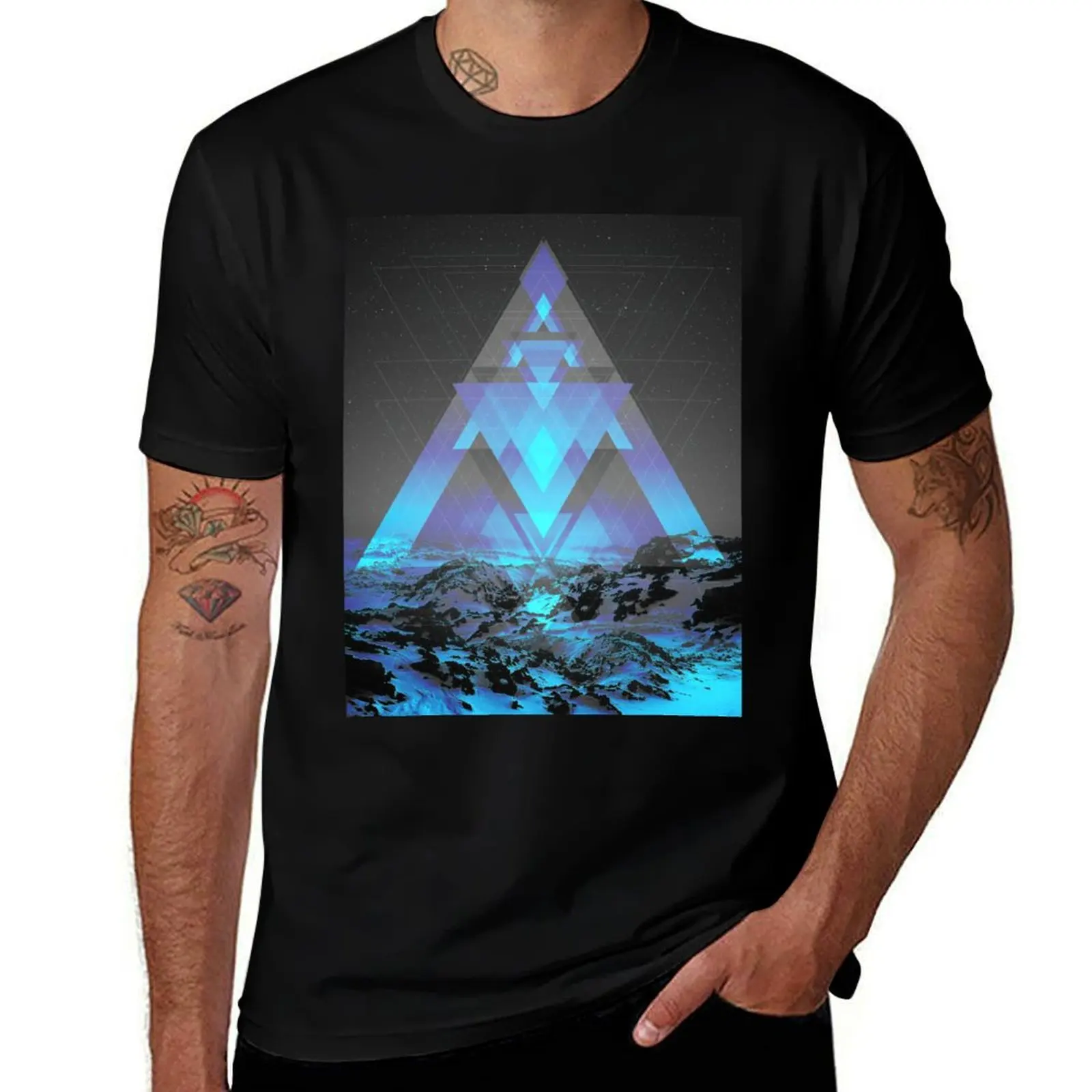 

Футболка Neither Real Nor Imaginary, мужская дизайнерская футболка, футболка