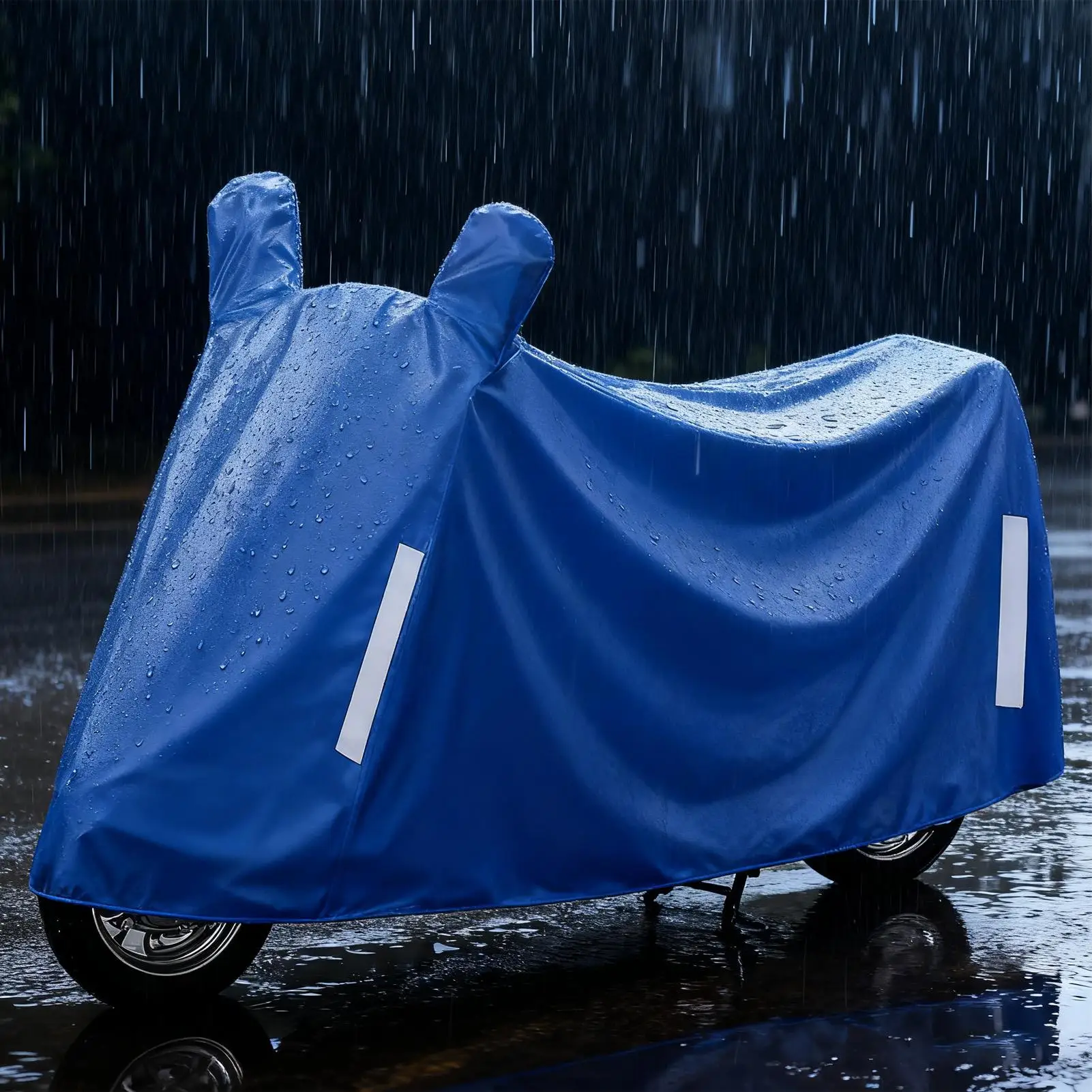 Motorcycle Cover Heavy Duty Dustproof Protective Outdoor Scooter Rain Cover For Scooter Electric Vehicle Winter Garage Outside