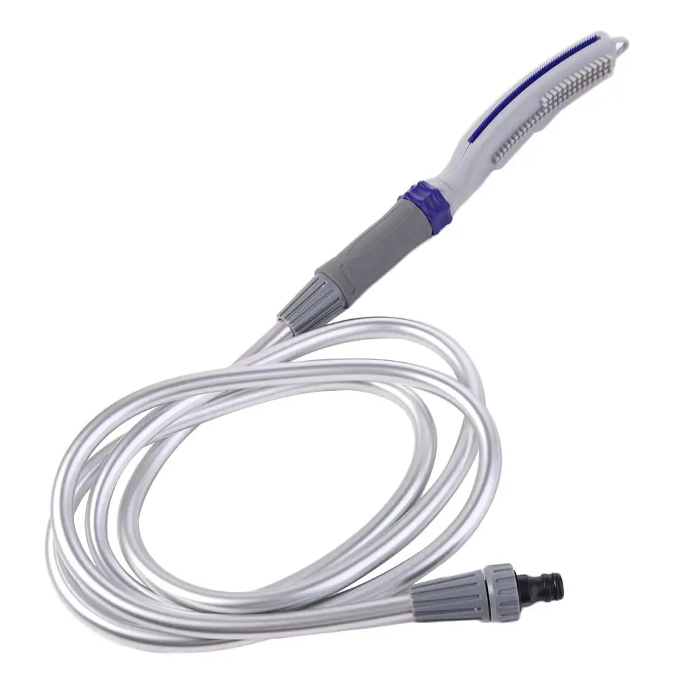 

С гибким шлангом, насадка для душа для собак, регулируемый пластиковый опрыскиватель для мытья собак, быстрый разъем, опрыскиватель для купания домашних животных, чистящие средства для домашних животных