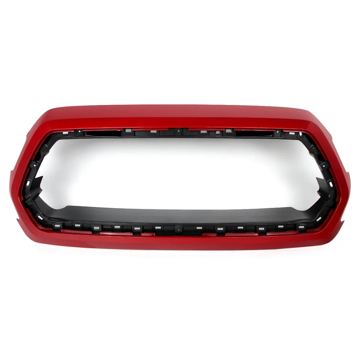 Grill for Toyota Tacoma 16-22 Barcelona Red Grille Outer Frame Surround+Bracket Holder